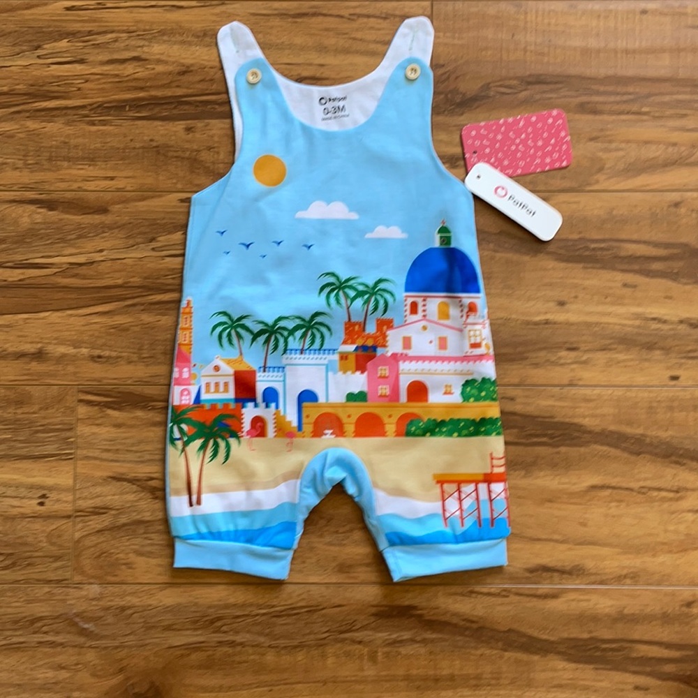 Patpat baby romper 0-3 months.